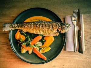 Contrastes de saveurs pour un plaisir gustatif. 